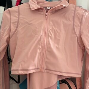 Women's Pink Athletic Set
